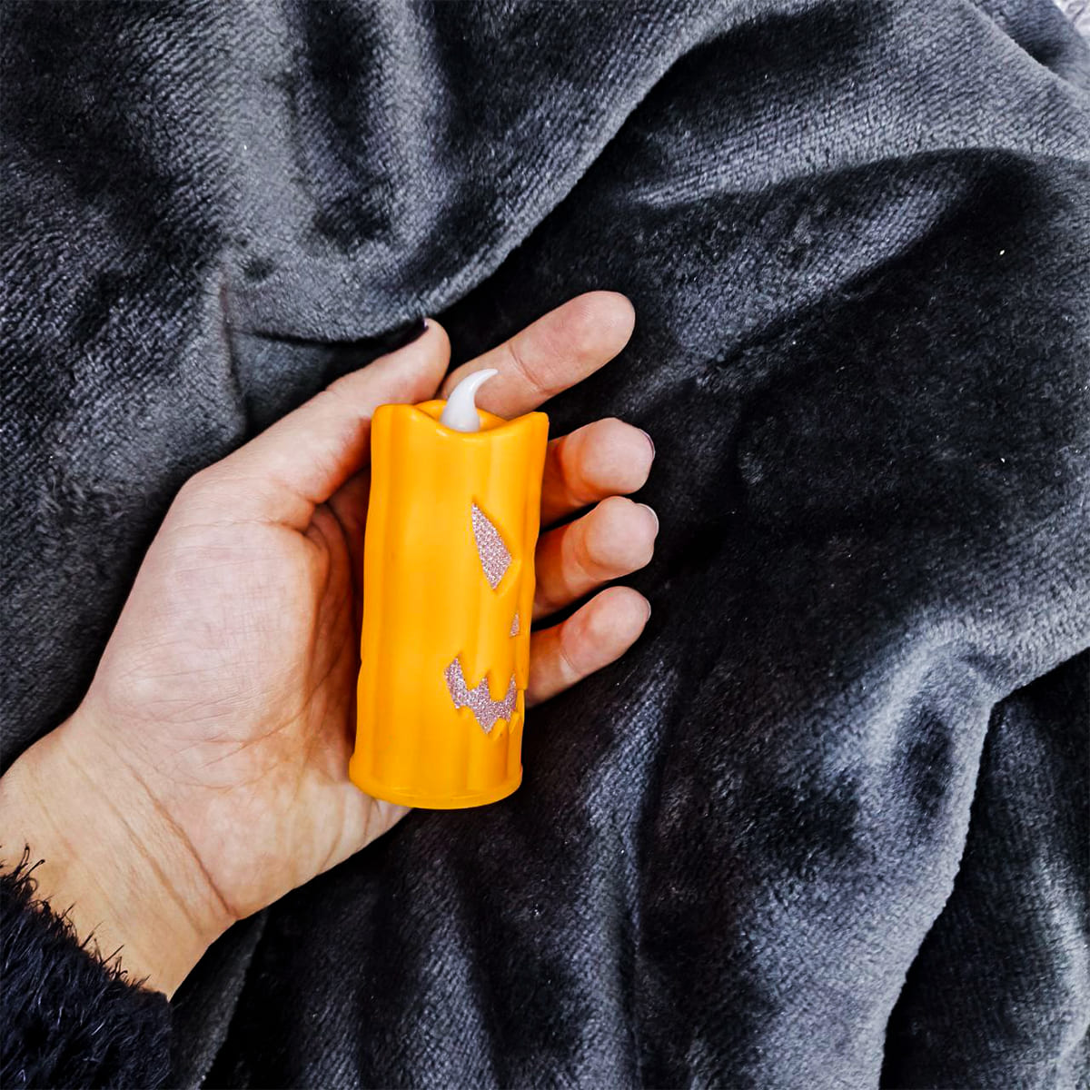 Vela LED Halloween Calabaza MAV-721V